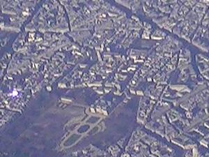 Paris aerial view