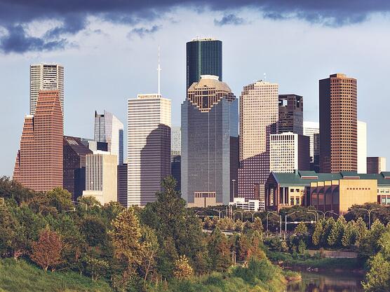 Downtown Houston, Texas skyline